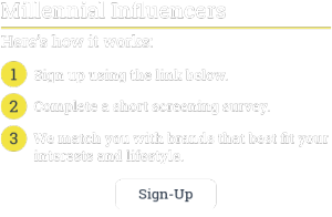 Millennial Sign-Up - Marketing to Millennials